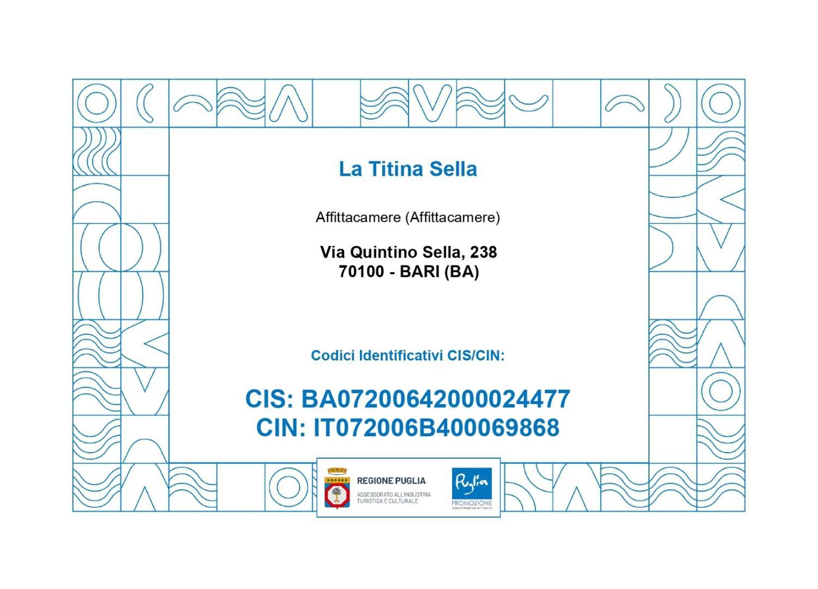 La Titina Sella Hotel Bari Ngoại thất bức ảnh